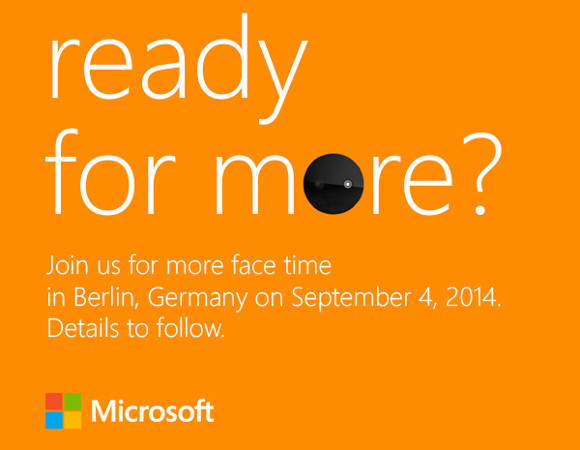 แรกประเดิม Microsoft ออกบัตรเชิญสื่อเข้าร่วมงานแถลงข่าว IFA 2014!!