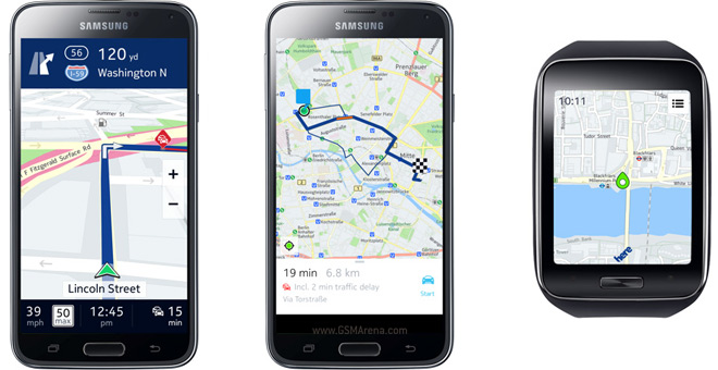 Samsung จับมือ Nokia เอาแผนที่ HERE Maps ให้เครื่อง Galaxy ใช้งานก่อนใคร!!