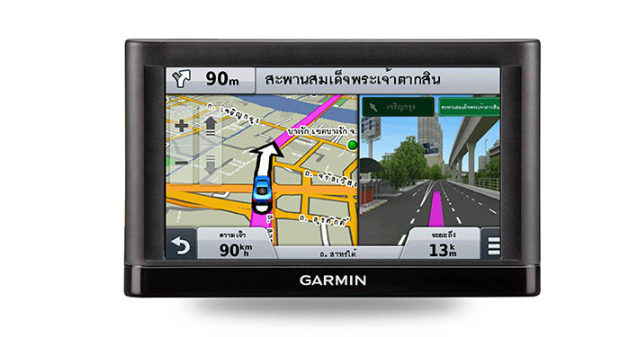 GARMIN Nüvi 55 อุปกรณ์นำทางที่ช่วยให้ทุกการเดินทางเป็นเรื่องง่าย ด้วยหน้าจอขนาด 5 นิ้ว