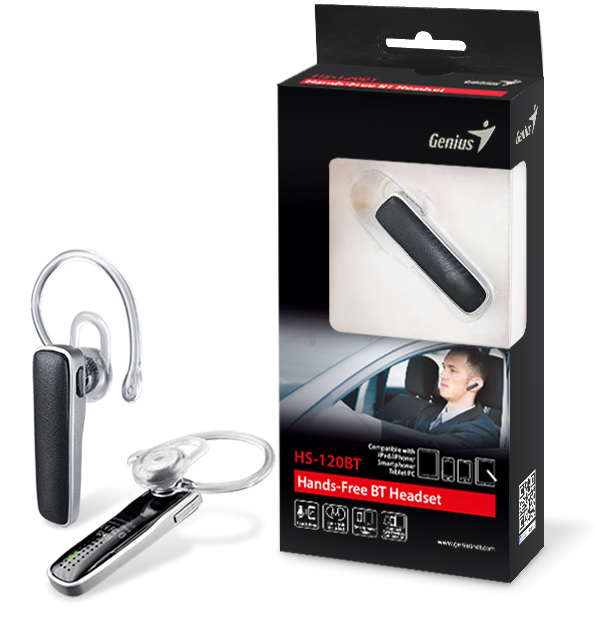HS-120BT หูฟังบลูทูธแบบแฮนด์ฟรี  สะดวก ปลอดภัย มั่นใจทุกการขับขี่