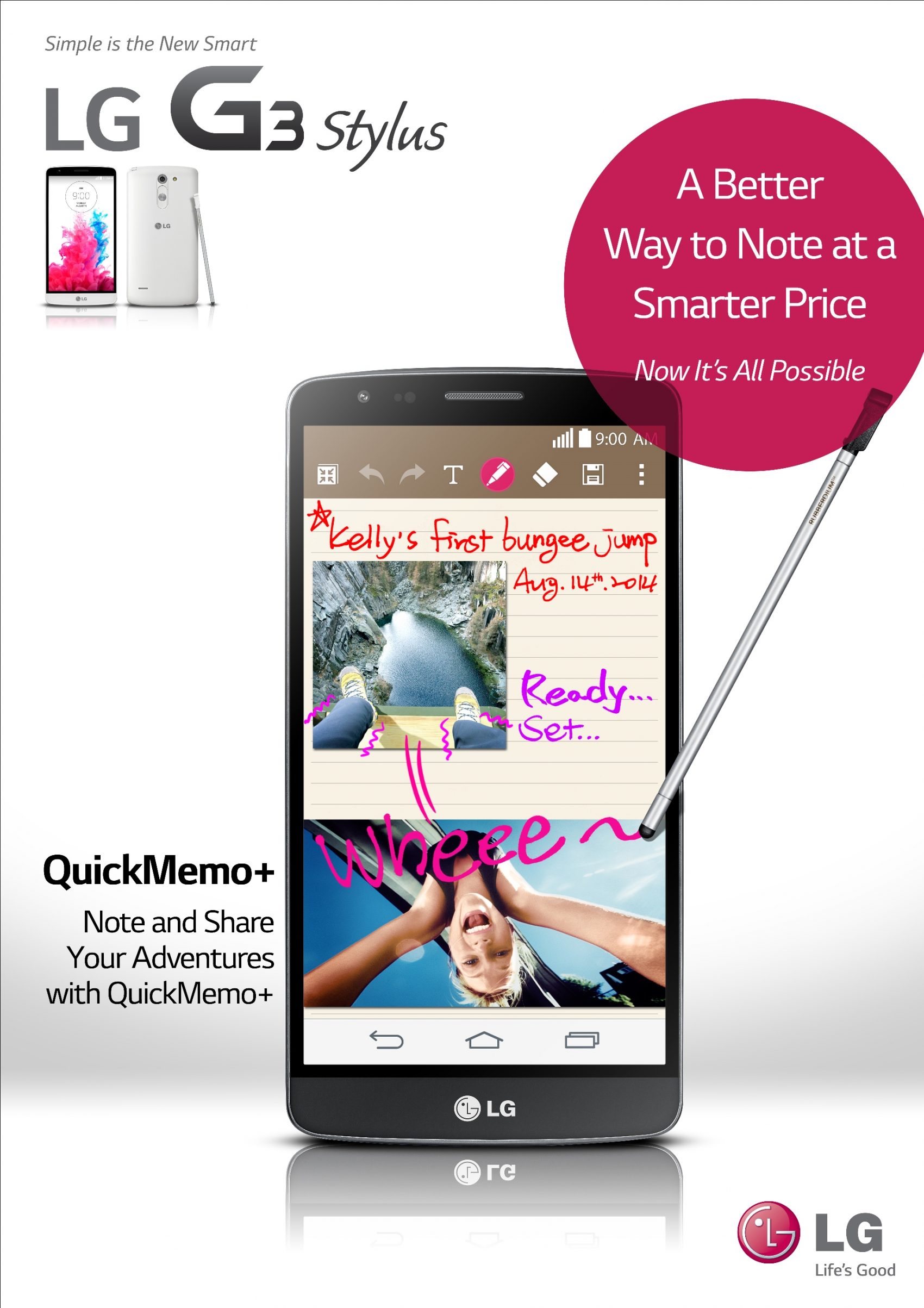 แอลจีเปิดตัว LG G3 Stylus และ LG L Bello Dual ในไทยอย่างเป็นทางการ พร้อมขาย 1 ตุลาคมนี้