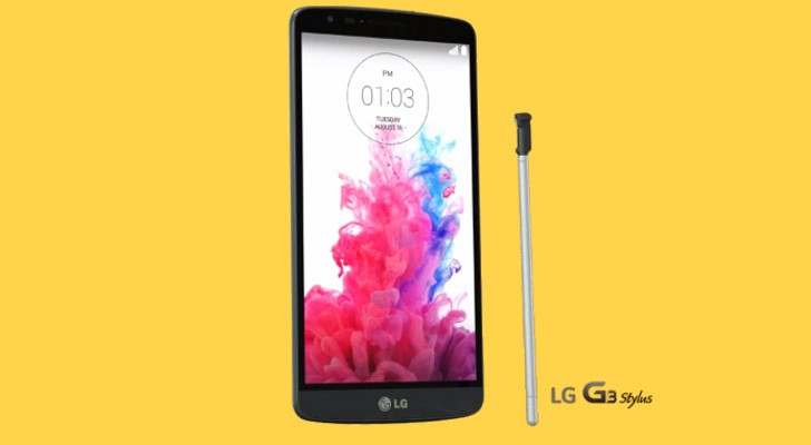 LG G3 Stylus พร้อมวางจำหน่ายในสัปดาห์นี้