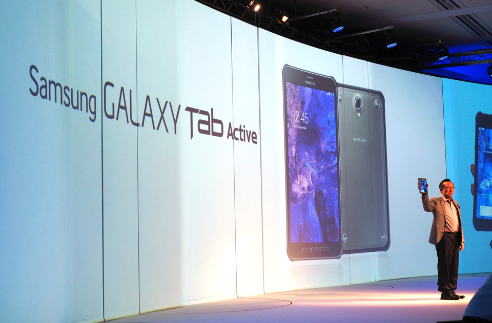 Samsung เปิดตัว Galaxy Tab Active แท๊บเลตพันธ์อึดทนตกได้!!