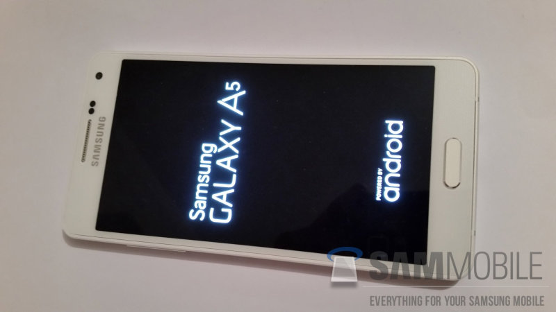 เพิ่มเติมภาพ Samsung Galaxy A5 (SM-A500) ยืนยันเป็นโลหะทั้งตัว