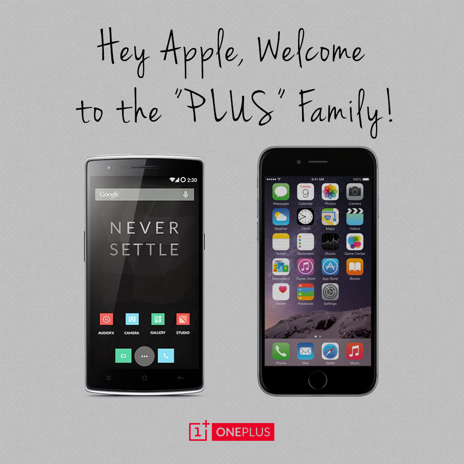 Asus และ OnePlus เกาะกระแสรับขวัญ iPhone 6 ด้วยเหมือนกัน!!