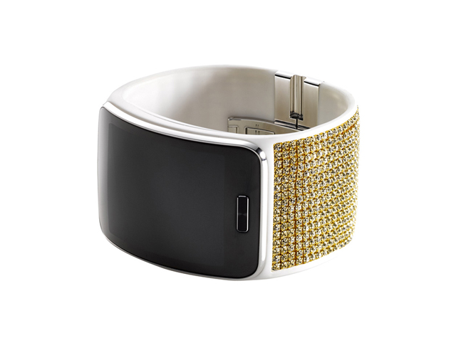 Samsung เผยโฉมนาฬิกา Gear S รุ่นพิเศษประดับคริสตัล Swarovski!!