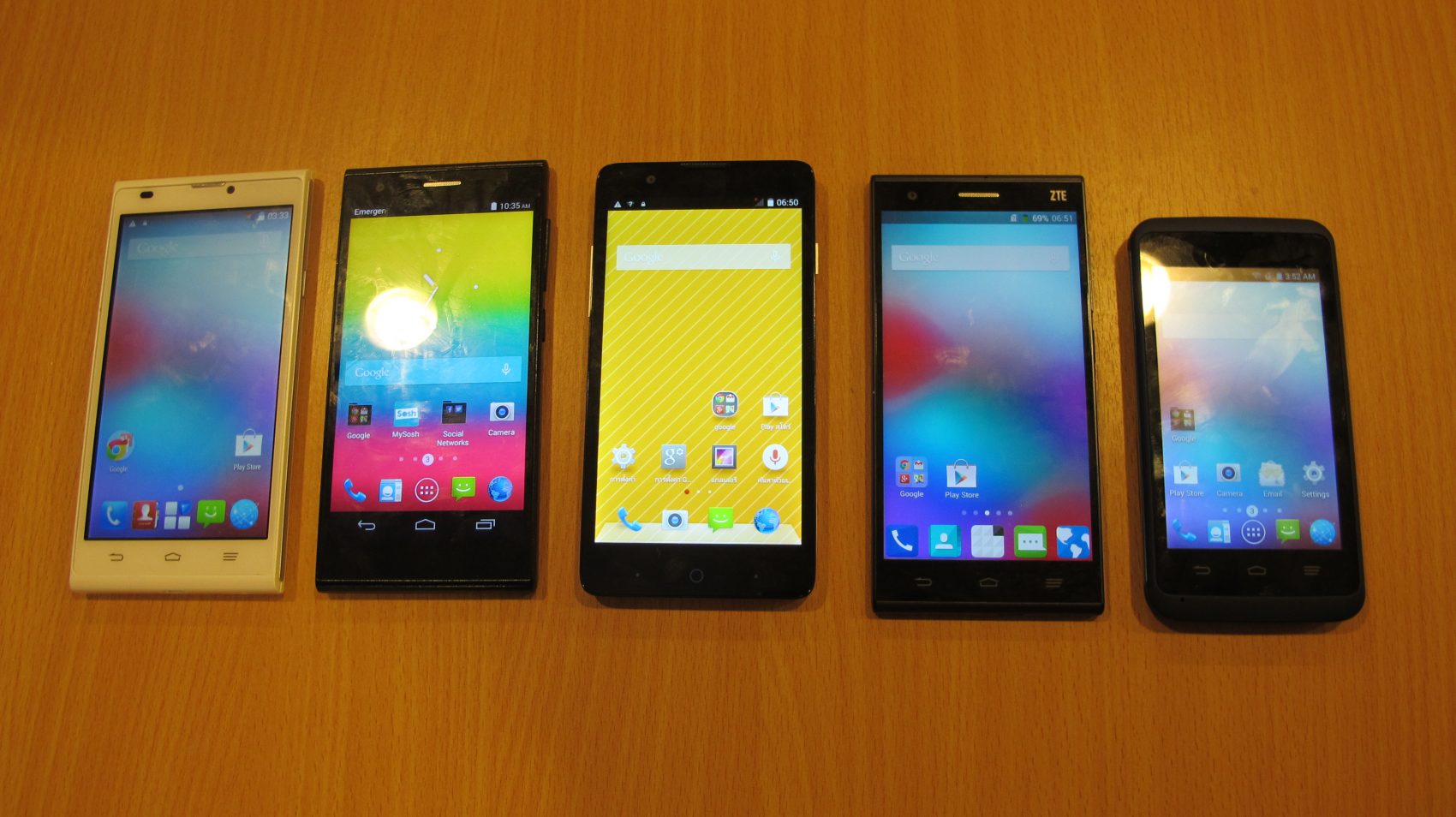 ZTE เตรียมบุกตลาดไทยเดือนหน้า ส่ง 5 รุ่นนำทัพ ราคาตั้งแต่เริ่มต้นที่ 1,990 บาท จนถึง 10,990 บาท