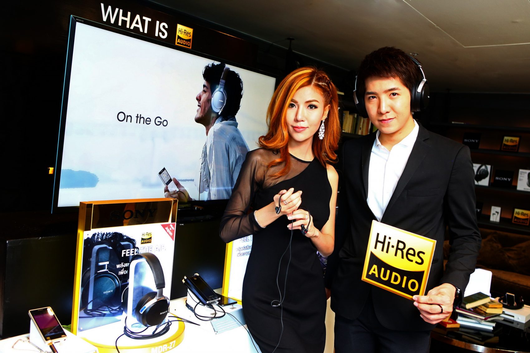 โซนี่ไทยตอบรับกระแสฟังเพลงคุณภาพสูงยุคดิจิตอล เปิดตัวผลิตภัณฑ์ Hi-Resolution Audio รุ่นใหม่อีก 9 รุ่น
