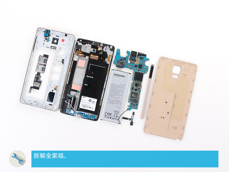 ถอดประกอบ Galaxy Note 4 พบชิ้นส่วนเป็นกล้อง Sony อีกครั้ง