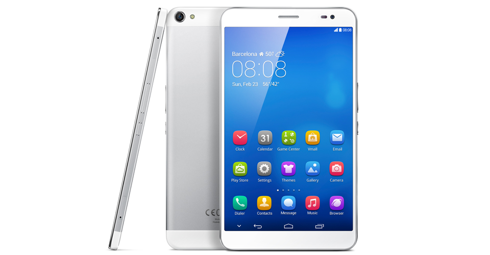 HUAWEI MediaPad X1 Phablet ดีไซน์หรู…แรงแต่บาง