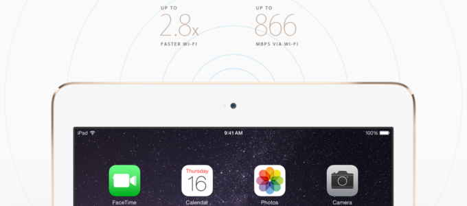 iPad Air 2 จัดเต็มใช้งาน 4G LTE ได้ทั่วโลกพร้อม WiFi แรงสามเท่า