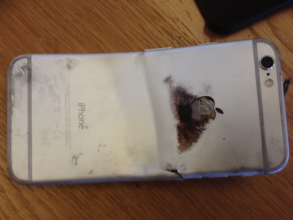 ดวงแตก iPhone 6 แบตระเบิดในอุบัติเหตุ เจ้าของได้แผลไฟไหม้ระดับสอง