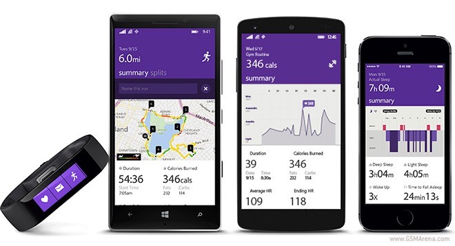 เปิดตัว Microsoft Band ระบบเซ็นเซอร์วัด 10 แบบ iPhone, Android ก็ใช้ได้