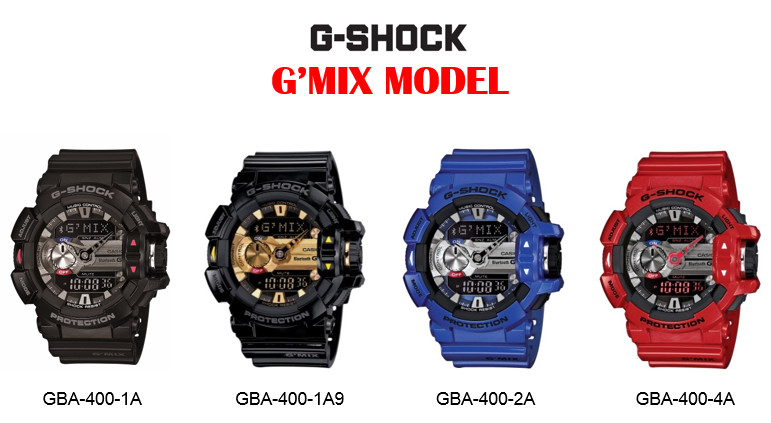 G-SHOCK G’Mix นาฬิการุ่นใหม่เชื่อมต่อสมาร์ทโฟนผ่าน Bluetooth