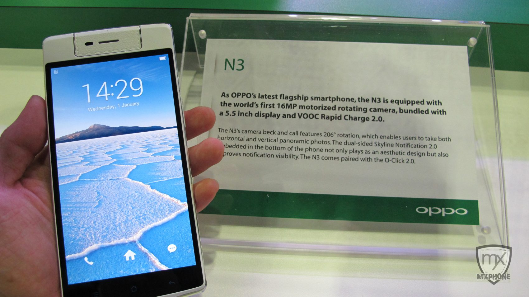 [Preview] OPPO N3 สมาร์ทโฟนกล้องสุดเทพ 16 ล้านพิกเซล ที่หมุนเองได้!!! ราคาเปิดตัวที่ 21,000 บาท