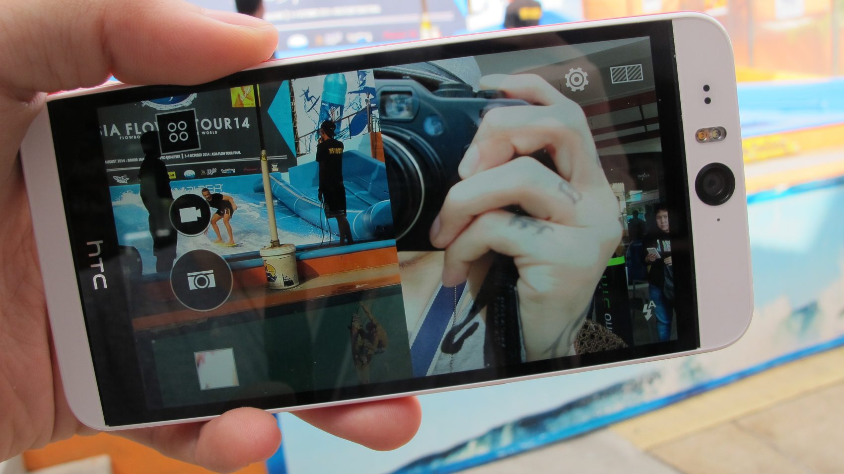 HTC เปิดตัวฟังก์ชั่น EYE Experience พร้อมเผย HTC Desire EYE และกล้องจิ๋วแต่แจ๋ว RE