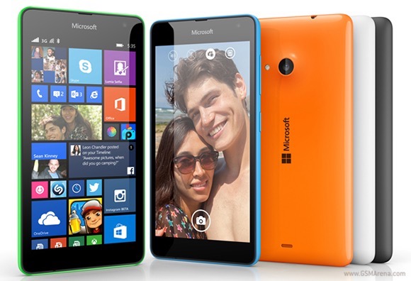 ออกมาอย่างเป็นทางการ Microsoft Lumia 535 มือถือจอ 5 นิ้ว ราคาเบาๆ