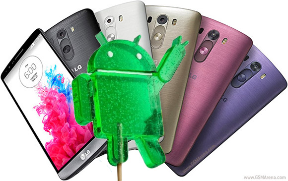 เผยหน้าตาบางส่วนของ LG G3 ทำงานด้วย Android 5.0 Lollipop