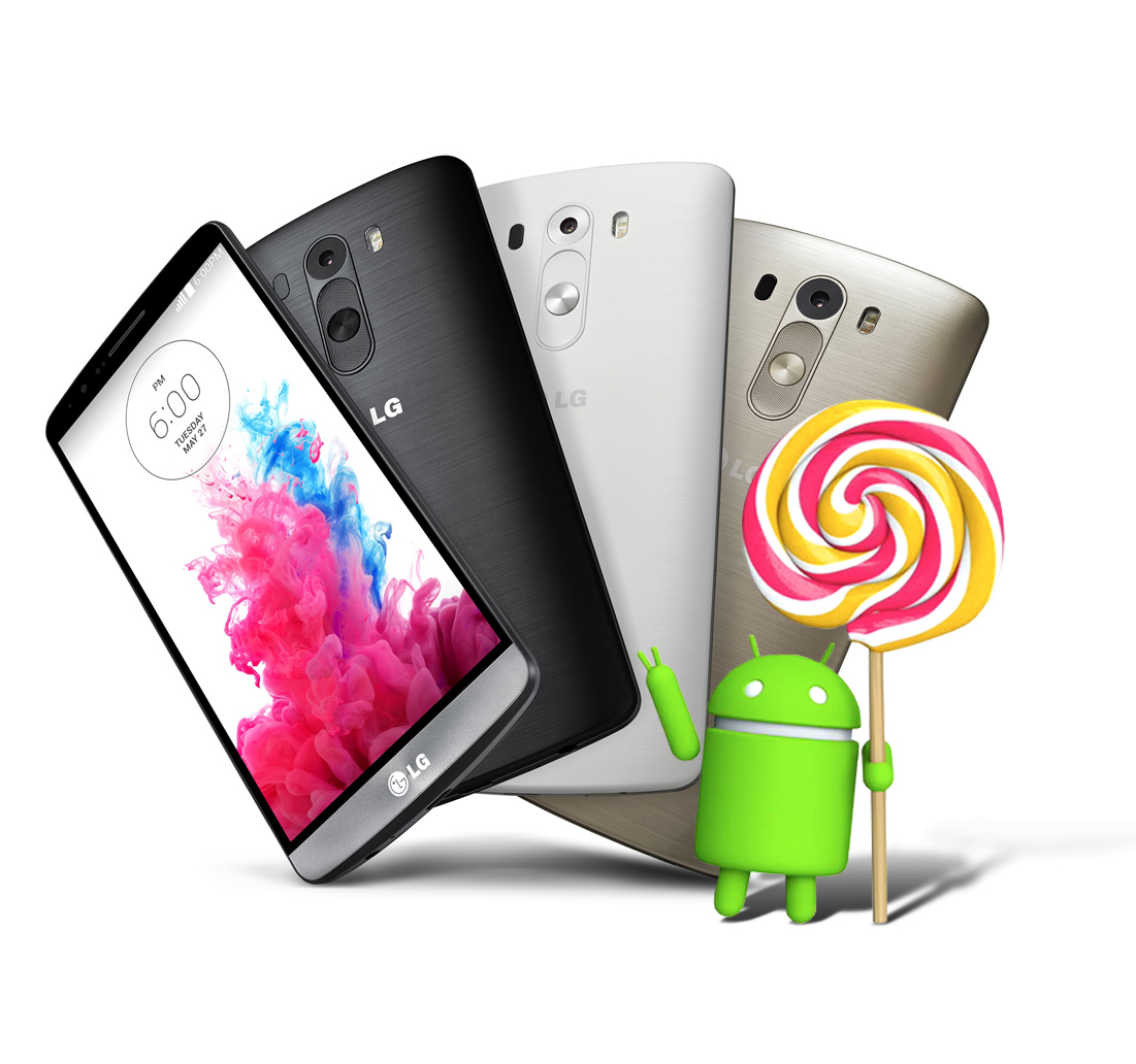 LG ประกาศเตรียมปล่อยอัพเดท Android 5.0 Lollipop ให้กับ LG G3 ภายในสัปดาห์หน้า