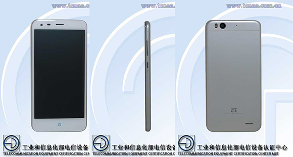 สมาร์ทโฟนระดับกลาง จอ 5.5 นิ้ว จาก ZTE โผล่ใน TENAA