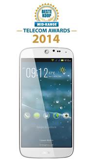 Acer Liquid Jade ได้รับรางวัลชนะเลิศมือถือระดับกลางที่ดีที่สุดจาก Dutch Telecom Awards