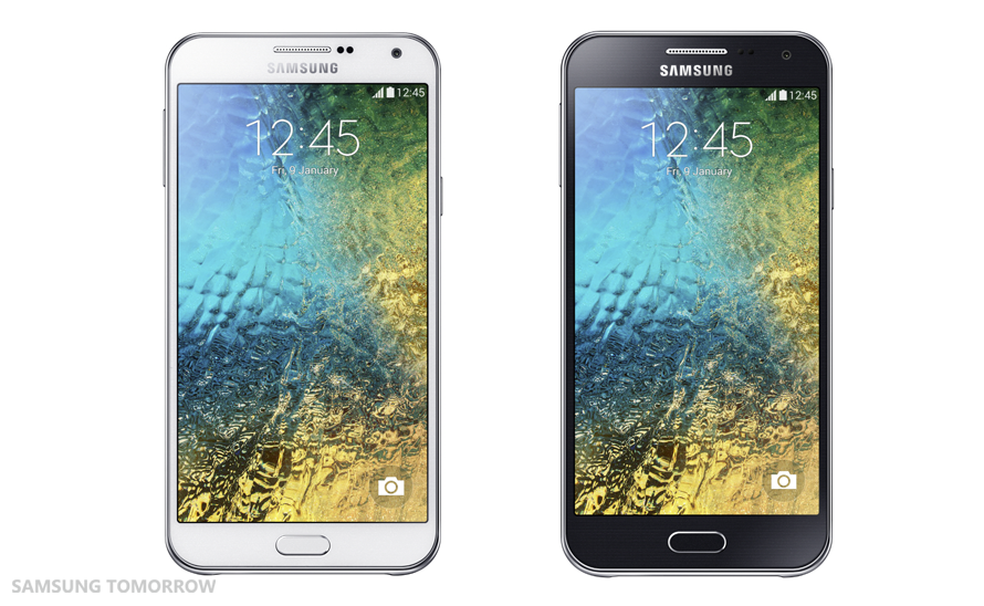 Samsung เปิดตัวครั้งแรก Galaxy E5 และ Galaxy E7 ที่ประเทศอินเดีย