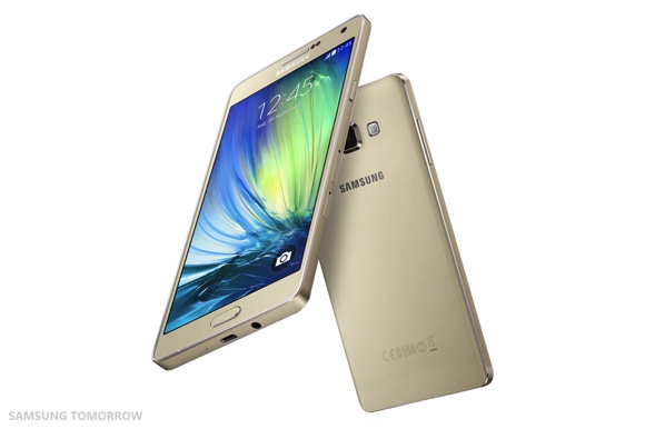 เปิดตัวอย่างเป็นทางการแล้ว!!! พี่ใหญ่ตัวโลหะ Galaxy A7