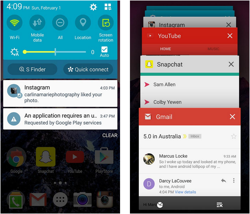 Samsung Galaxy S5 ได้อัพ Lollipop ผ่าน OTA กันแล้วในออสเตรเลีย ปรับปรุง Fingerprint ใหม่ด้วย!!