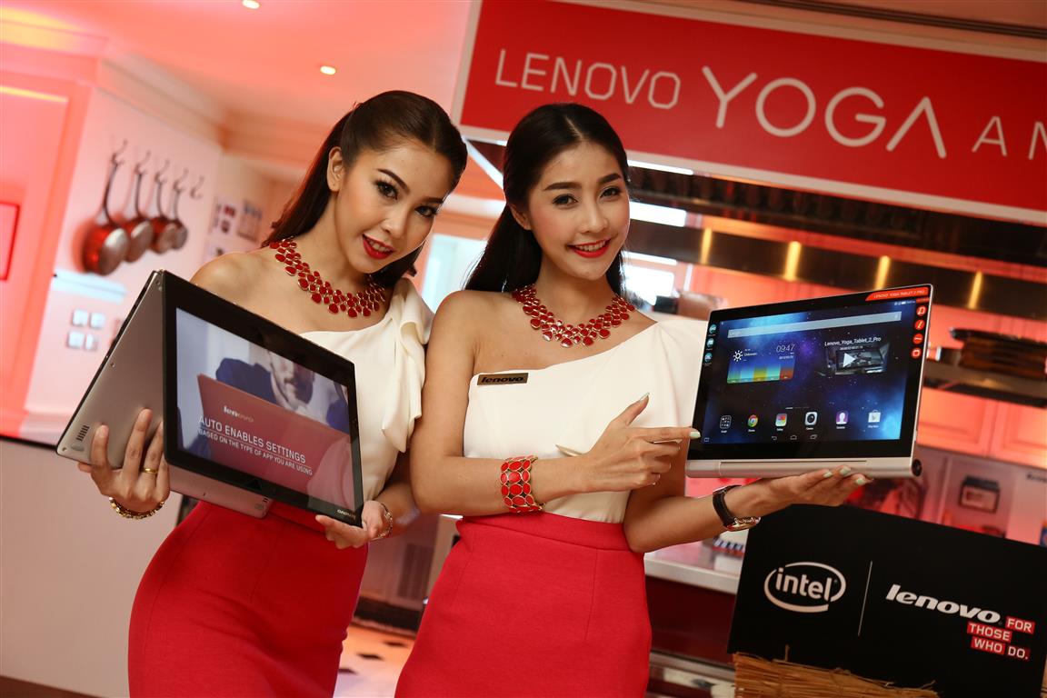 เลอโนโว ตอกย้ำมัลติโหมดดีไวซ์ เปิดตัว Lenovo Yoga ใหม่ 3 รุ่น ลั่นเป็นเบอร์ 1 ในตลาดพีซีภายใน 2 ปี