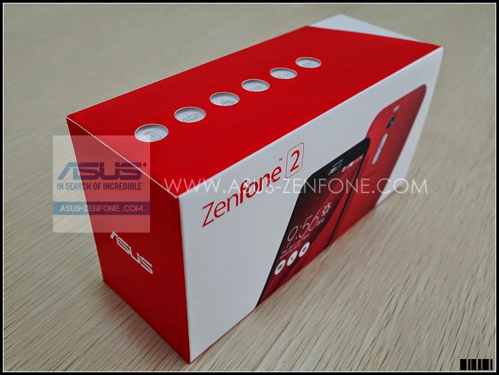 เผยภาพแกะกล่อง Asus Zenfone 2 สีแดงสวยจัดจ้านจัดเต็ม