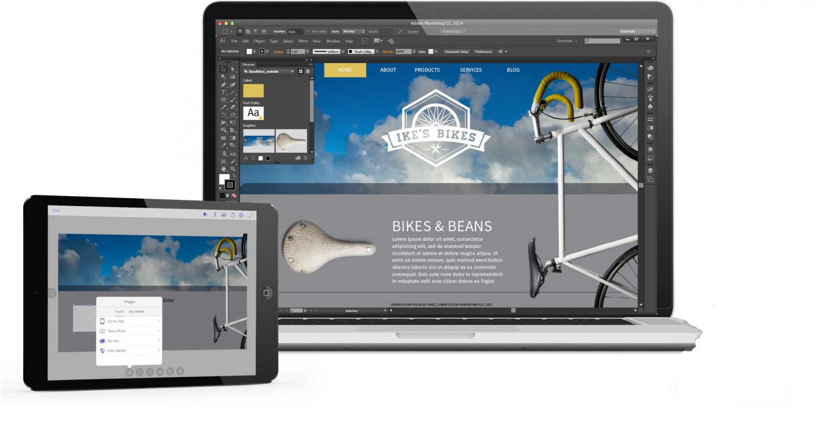 อะโดบีเปิดตัว Comp CC นำเสนอการดีไซน์เลเอาท์ ที่ทรงพลังบน iPad