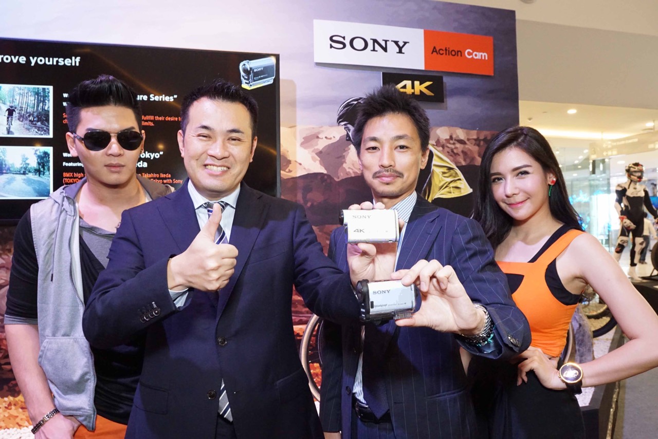 Sony ส่ง Action Cam 2 รุ่นใหม่ล่าสุด พร้อมการบันทึกด้วยความละเอียดสูงถึงระดับ 4K และ Full HD