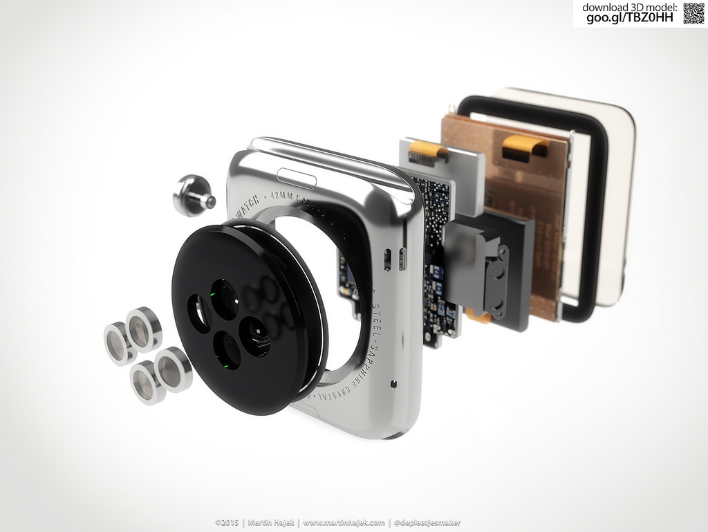 มันเป็นศิลปะ เผยภาพเรนเดอร์งานออกแบบภายใน Apple Watch ชัดทุกมุม