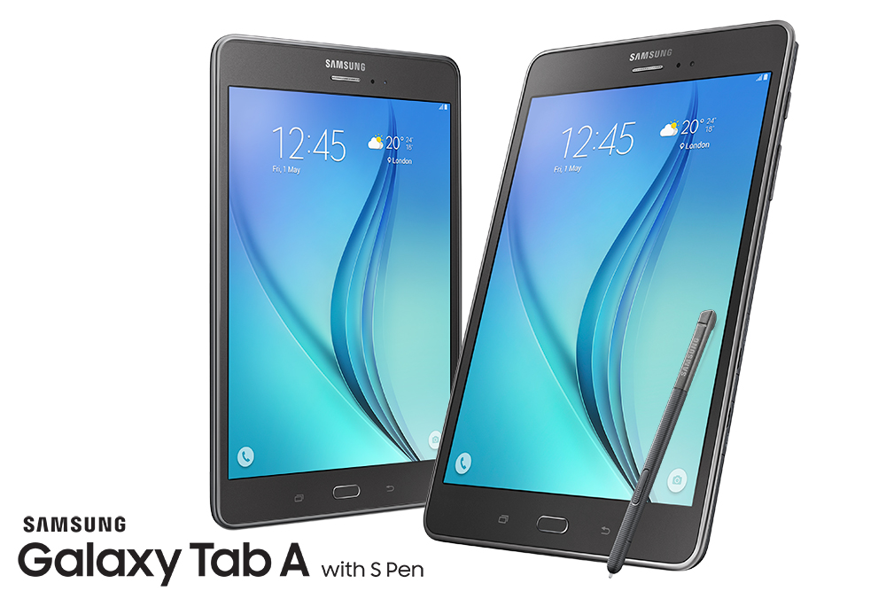 น้องใหม่ Samsung Galaxy Tab A มาพร้อม S-Pen รุ่น 8.0″ ราคา 12,900 บาท รุ่น 9.7″ ราคา 14,900 บาท