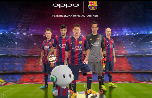 OPPO จับมือเป็นพาร์ทเนอร์กับ FC Barcelona สโมสรฟุตบอลที่ดีที่สุดจากประเทศสเปน
