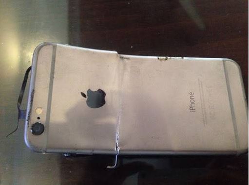 iPhone 6 อายุหนึ่งสัปดาห์เกิดเหตุบึ้มในอินเดีย เจ้าของปลอดภัยส่วนศูนย์ไม่รับเคลม