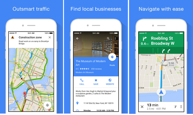 Google Maps อัพเดตฟีเจอร์ใหม่ที่ให้ความสะดวกยิ่งขึ้น