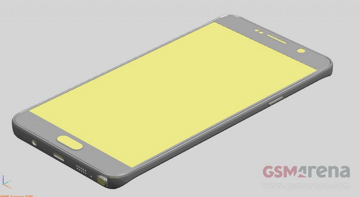 กรุแตก ผู้ผลิตเคสส่งภาพร่าง Galaxy Note 5 ออกสื่ออินเตอร์เนตชัดทุกสัดส่วน