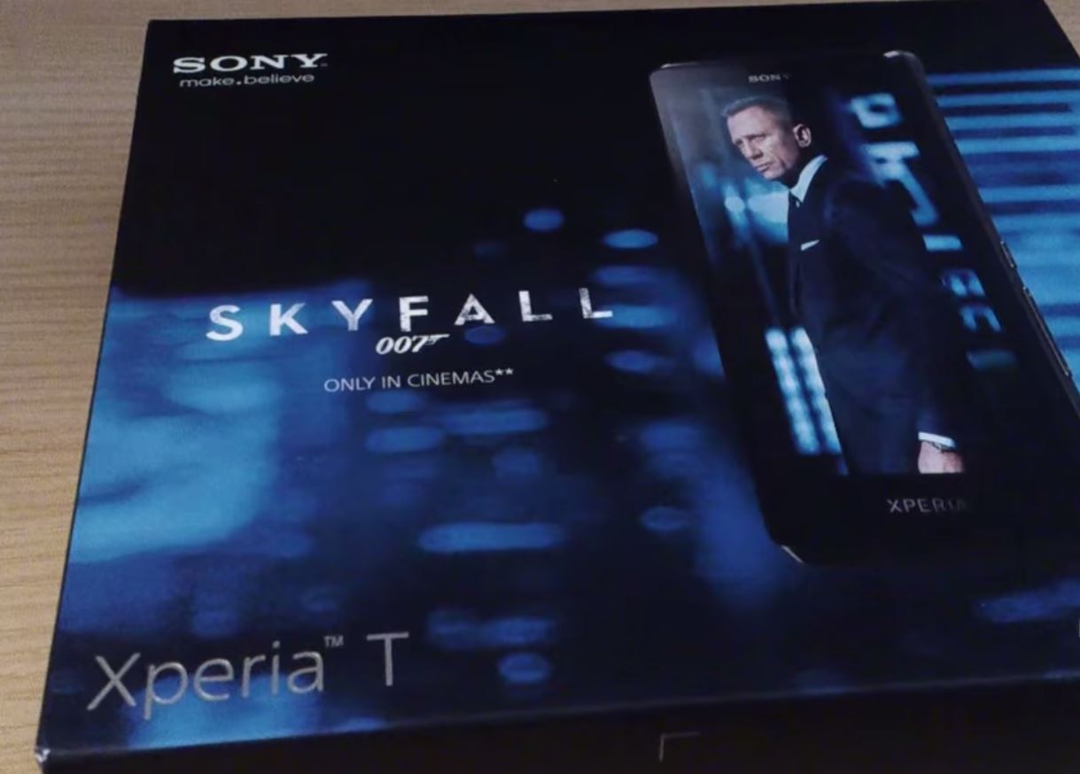 เผยภาพใบปิดโปรโมตโทรศัพท์ Xperia รุ่นใหม่ ในคอนเซป “Made for Bond”