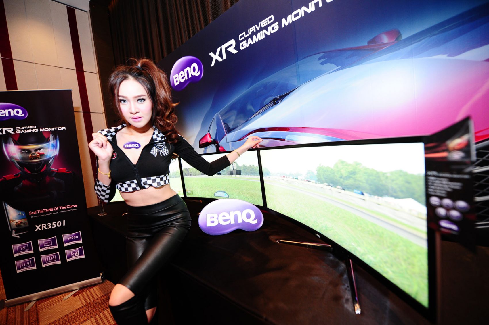 BenQ เปิดตัวจอเกมเคริ์ฟตัวเแรกของโลก XR3501 35″2000R มีรีเฟรชที่ความถี่ 144 Hz