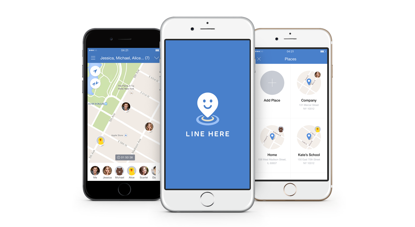 “LINE HERE” แอพแชร์ตำแหน่งปัจจุบันแบบเรียลไทม์ ให้ครอบครัว คนรัก และเพื่อนหมดห่วง เมื่อรู้ตำแหน่งของคุณผ่านแอพ