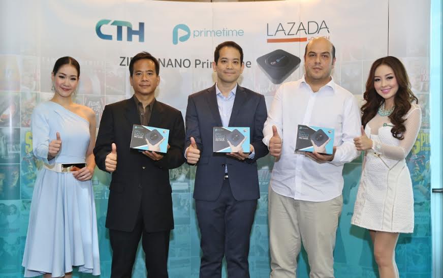 Primetime จับมือ CTH เปิดตัวกล่อง “ZIPtv nano Primetime” สนองคอหนังและคอบอลแบบครบเครื่อง