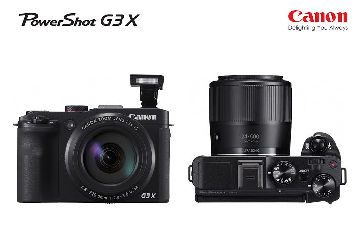 แคนนอน เปิดตัวกล้องตระกูลซีรี่ส์ G รุ่นล่าสุด Powershot g3x เลนส์ระดับพรีเมี่ยมเกรด พลังซูมสูงถึง 25X