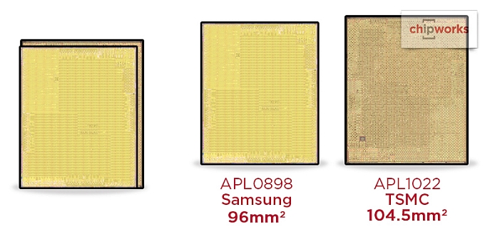 จริงดังคาด ส่องกล้องเอ๊กซ์เรย์มาแล้วเผยชิป Apple A9 มีทั้งจาก Samsung / TSMC