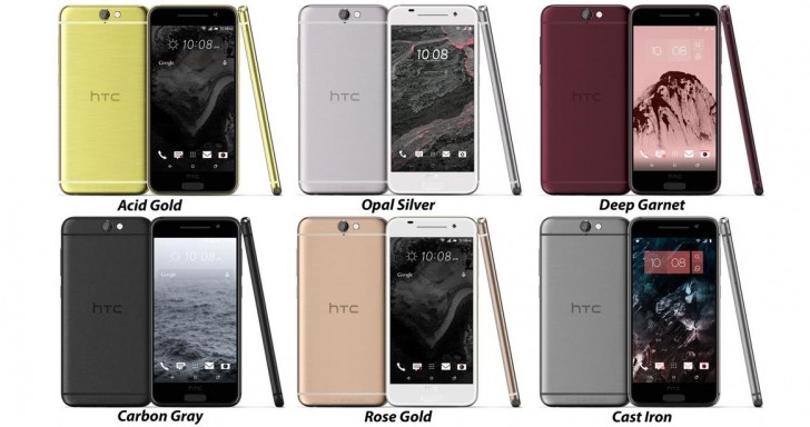 หมดเปลือก สเปคเครื่อง งานออกแบบใหม่ของ HTC One A9 ขาย 6 สีสันพร้อมทองชมพู