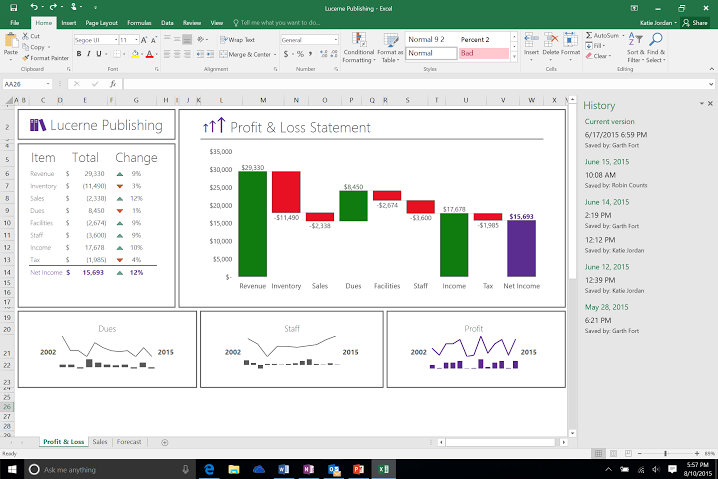 ไมโครซอฟท์ เปิดตัว Office 2016 – Office ใหม่ ให้คุณทำได้มากกว่า ด้วยการทำงานเป็นทีม