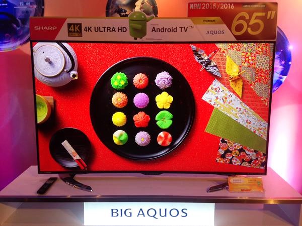 ชาร์ปเปิดตัวเรือธง AQUOS Series ทีวีแอนดรอยด์ระบบ 4K ปลดปล่อยมิติความบันเทิงในตัวคุณ