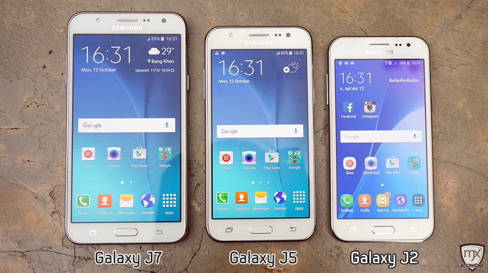 [Review] Samsung Galaxy J5 & J7 สมาร์ทโฟนจอใหญ่รองรับ 4G ราคาน่าคบ