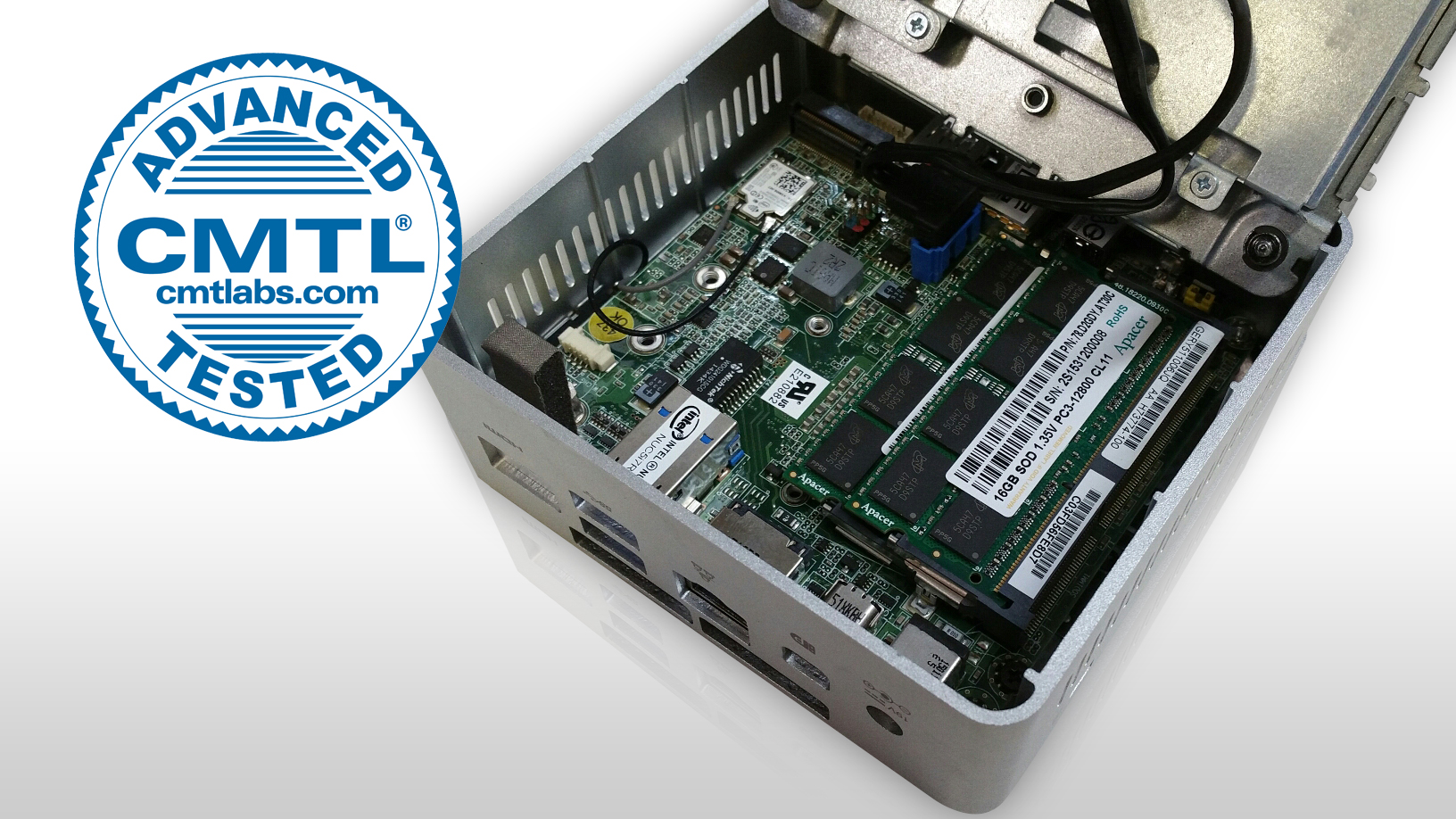 Apacer 16GB HC DDR3L 1600 SODIMM รายแรกที่ผ่านการทดสอบ และรับรองมาตรฐานจาก CMTL