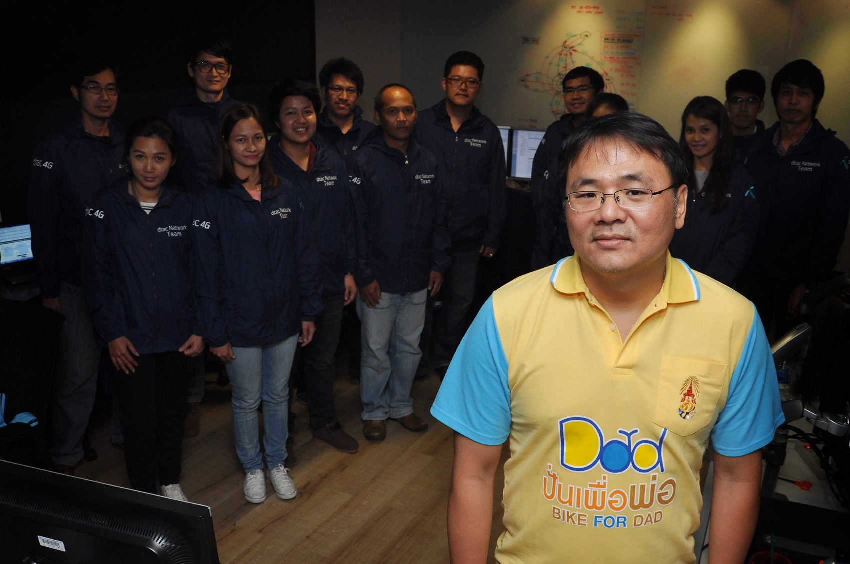 ดีแทคเตรียมความพร้อมเครือข่าย 4G/3G รับเส้นทางกิจกรรม Bike for Dad